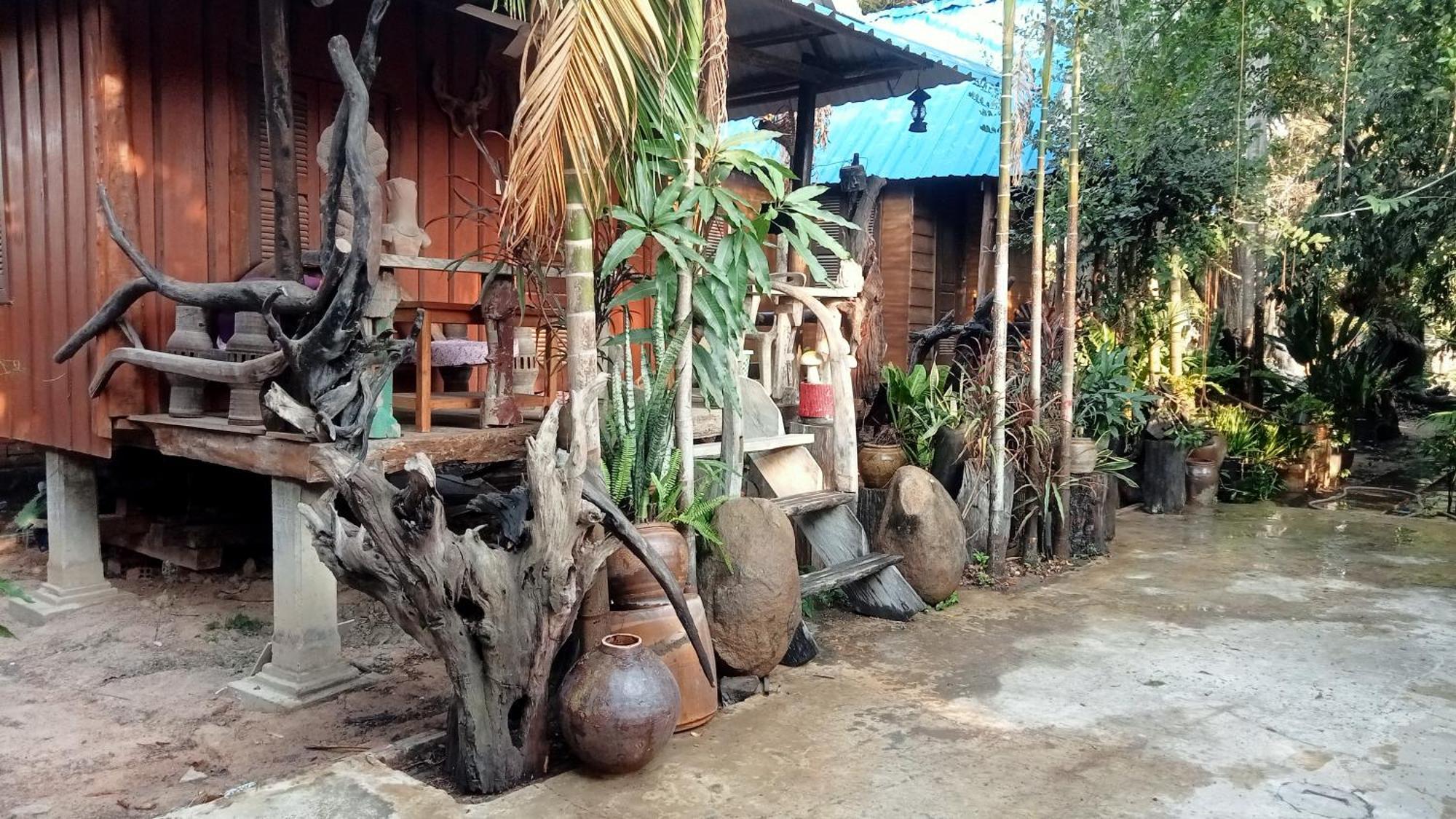 Kakrona Pouk Homestay Siem Reap Bagian luar foto